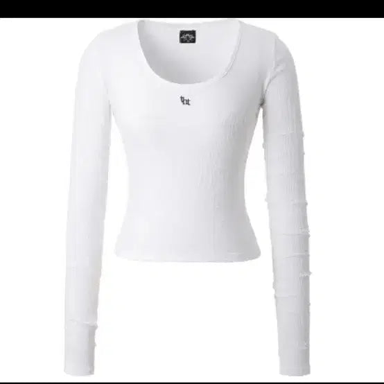 [BUNJANG] 3 Times Lived Logo White Long Sleeve / 쓰리타임즈 리브드 로고 티 화이트 긴팔 롱슬리브