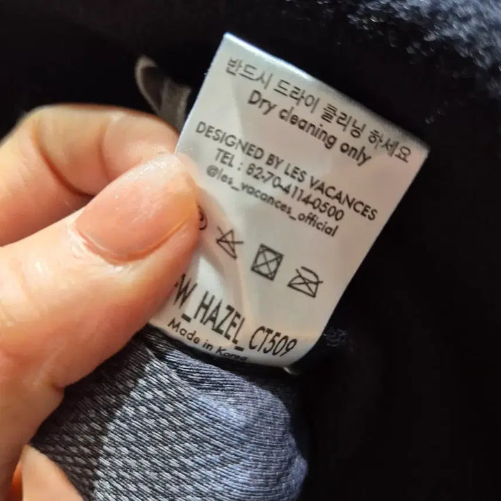 [BUNJANG] Anne Klein Navy Long Coat / 앤클라인 네이비 롱 코트