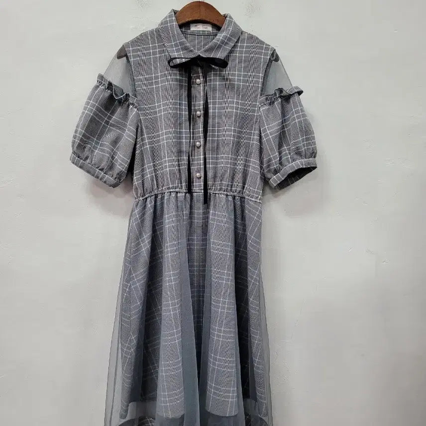 [BUNJANG] ByeBye Checkered Dress / ByeBye 체크 원피스