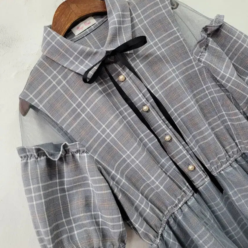 [BUNJANG] ByeBye Checkered Dress / ByeBye 체크 원피스