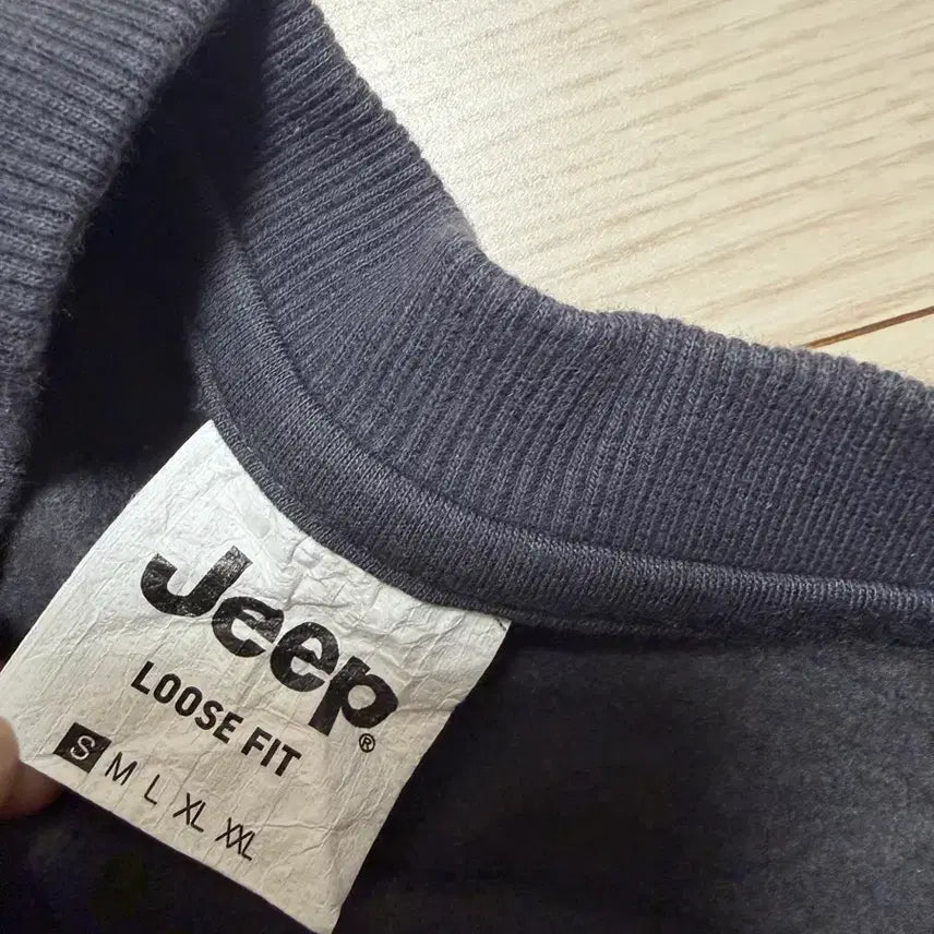 [BUNJANG] Jeep Fleece Sweatshirt / 지프 기모 맨투맨 s