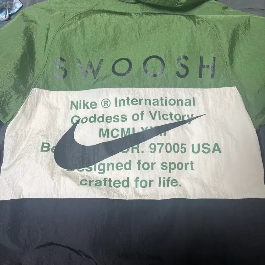 [BUNJANG] Nike Double Swoosh Windbreaker S / 나이키 더블스우시바람막이 S