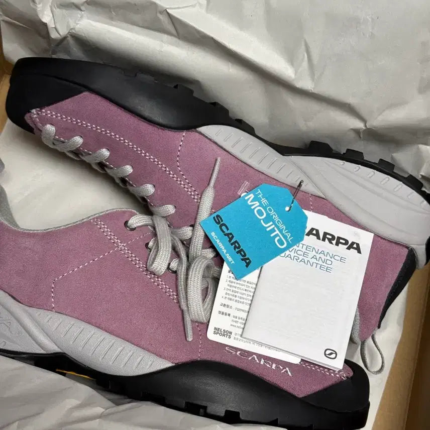 [BUNJANG] Scarpa Mojito Cipria Hiking Shoes / 스카르파 모히토 cipria 41t 새상품(265~270)