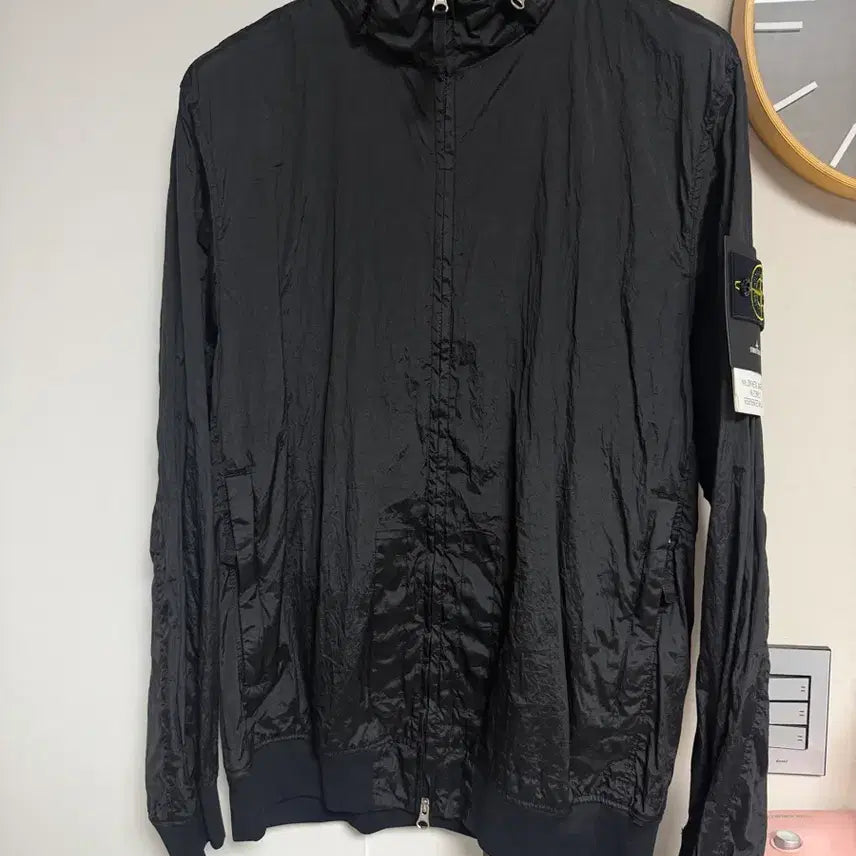 [BUNJANG] Stone Island Nylon Metal Watro TC Blouson Jacket / [XL] 스톤아일랜드 나일론메탈 와트로TC 블랙 블루종 자켓