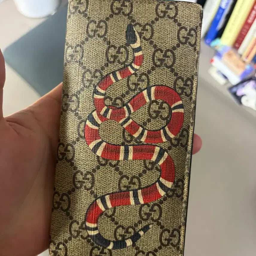 [BUNJANG] Gucci Snake Long Wallet / 구찌 스네이크 장지갑 정품 (교신)