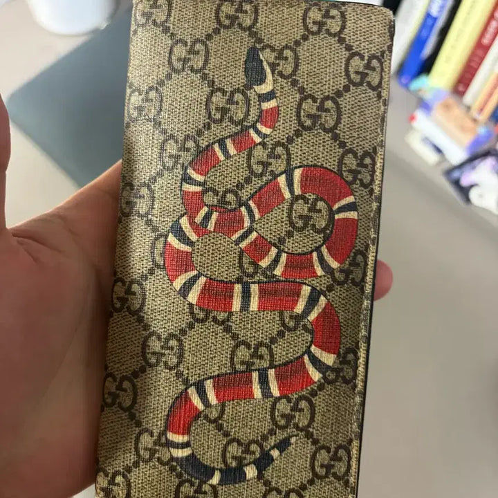 [BUNJANG] Gucci Snake Long Wallet / 구찌 스네이크 장지갑 정품 (교신)
