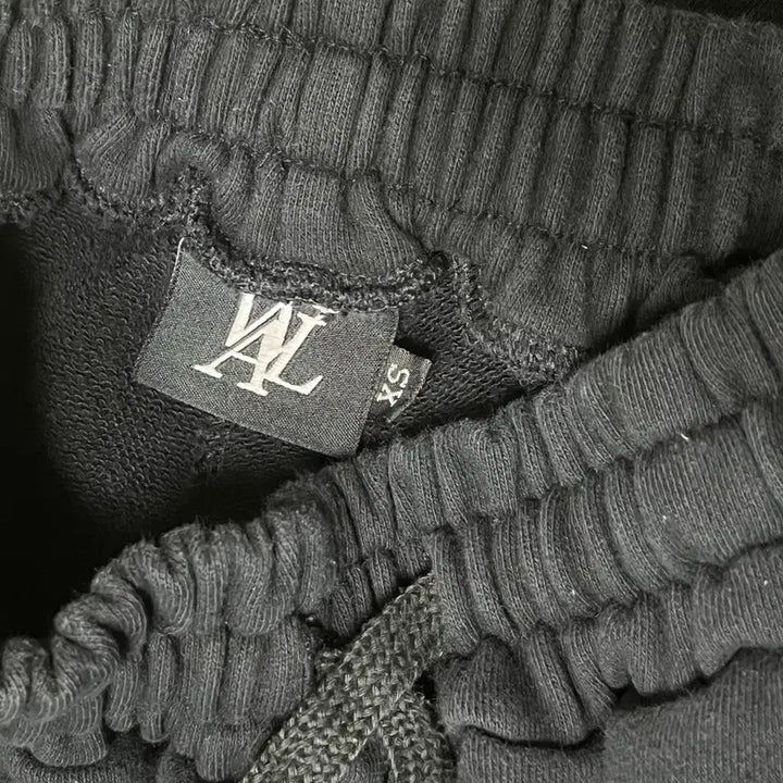[BUNJANG] WaaLONE Signature Jogger Pants Black XS / 우알롱 시그니처 조거 팬츠 블랙 XS