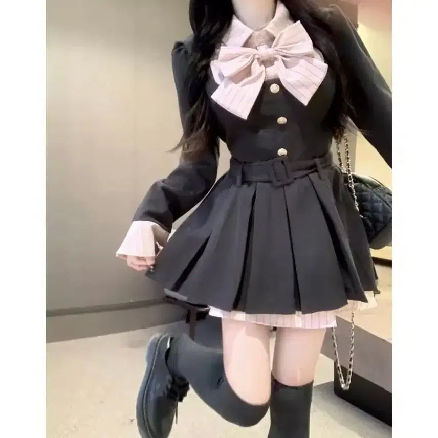 [BUNJANG] Black Pink Inspired Setup / 스나계 걸리 블랙 핑크 셋업