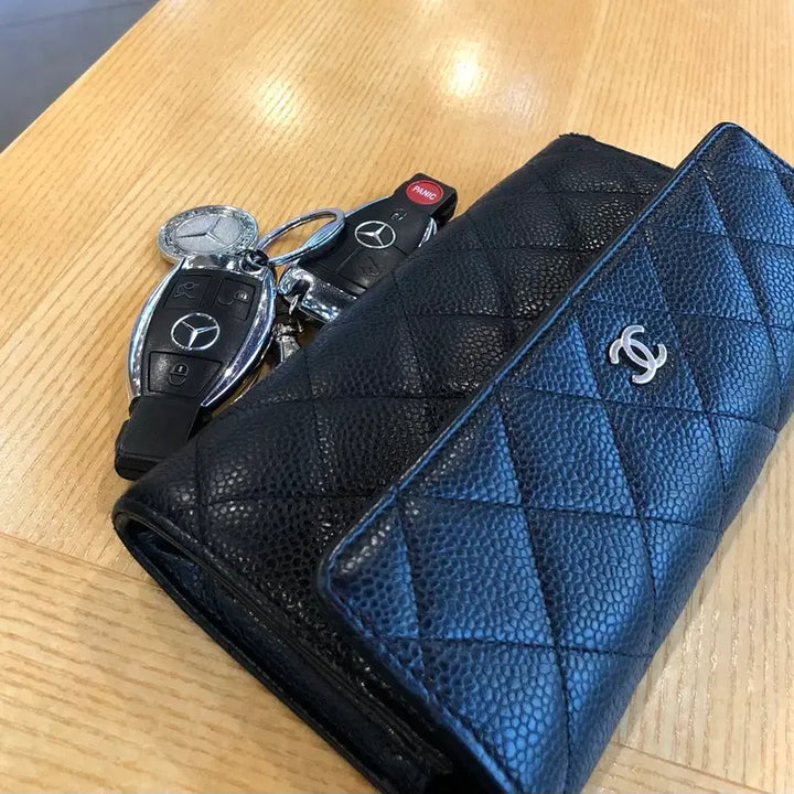 [BUNJANG] Chanel Classic Long Wallet Gold / 샤넬 클래식 장지갑 금장 정품