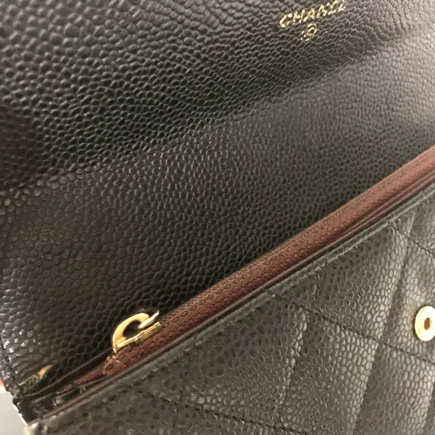 [BUNJANG] Chanel Classic Long Wallet Gold / 샤넬 클래식 장지갑 금장 정품