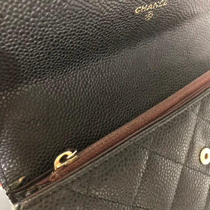 [BUNJANG] Chanel Classic Long Wallet Gold / 샤넬 클래식 장지갑 금장 정품
