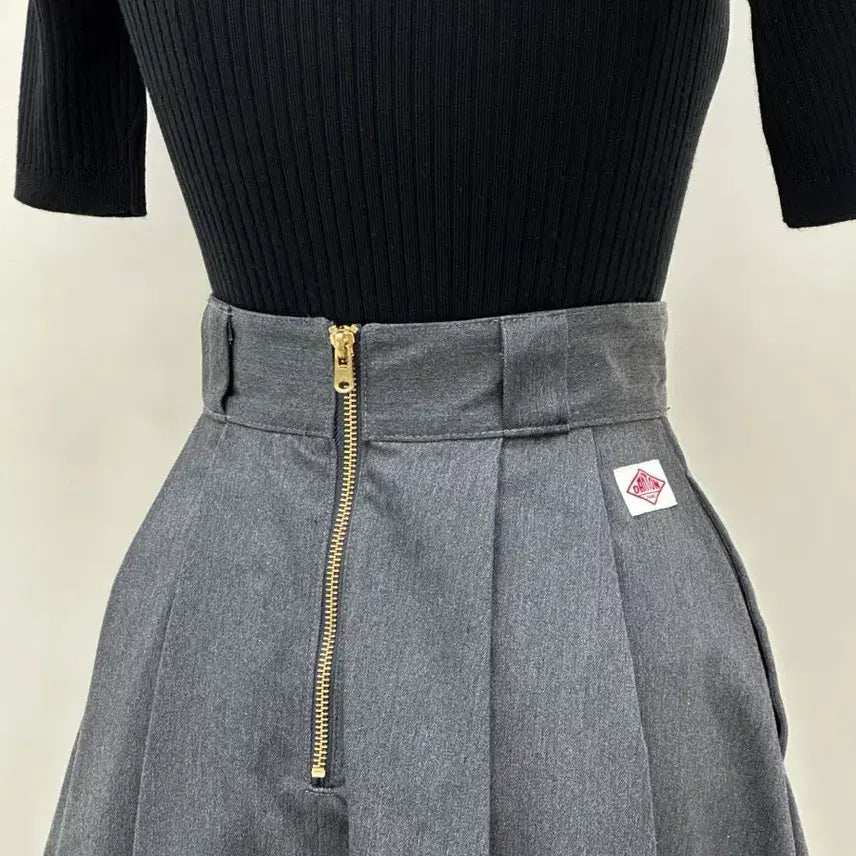 [BUNJANG] Danton Pleated Skirt 34size / danton / 단톤 플리츠 스커트 34size  [챠콜]