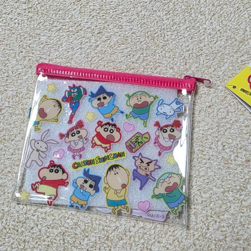 [BUNJANG] Crayon Shin-chan PVP Pouch / 짱구 pvp 파우치