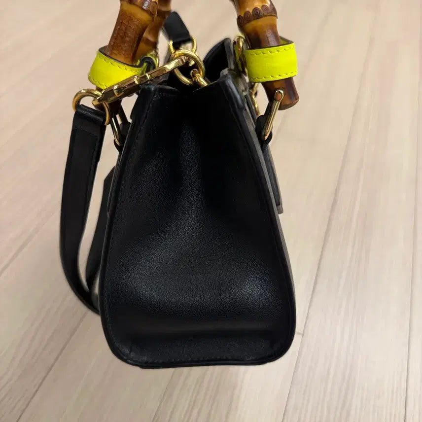 [BUNJANG] Gucci Diana Small Black Tote Bag / 구찌 다이애나 스몰 블랙