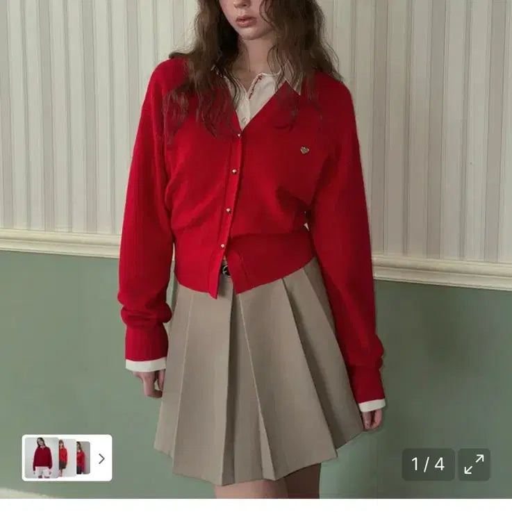 [BUNJANG] Twee V-Neck Cardigan / (배송비 포함!)Twee 트위 브이넥 가디건