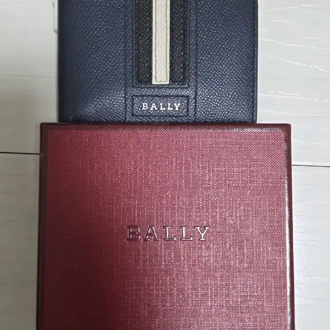 [BUNJANG] Bally Tracys Men's Wallet - Navy / Bally 발리 남성 트라사이반지갑 네이비