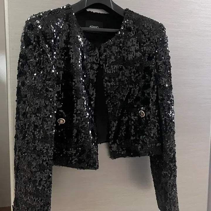 [BUNJANG] Assemblage Rita Sequin Jacket / 아상블라주 리타 시퀸 스팽글 자켓
