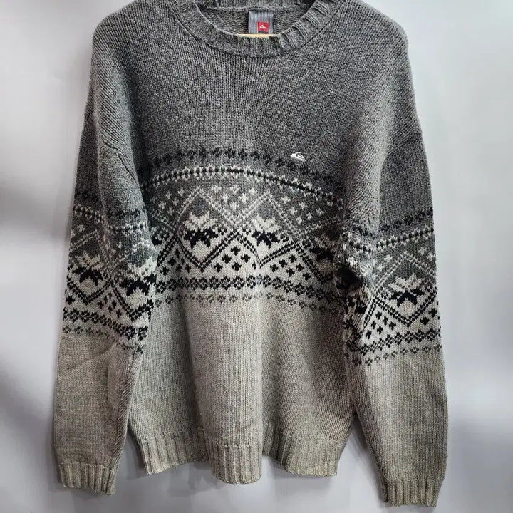 [BUNJANG] Quiksilver Snowflake Knit Sweater / (XXL) 쿽실버 눈꽃니트 3.5