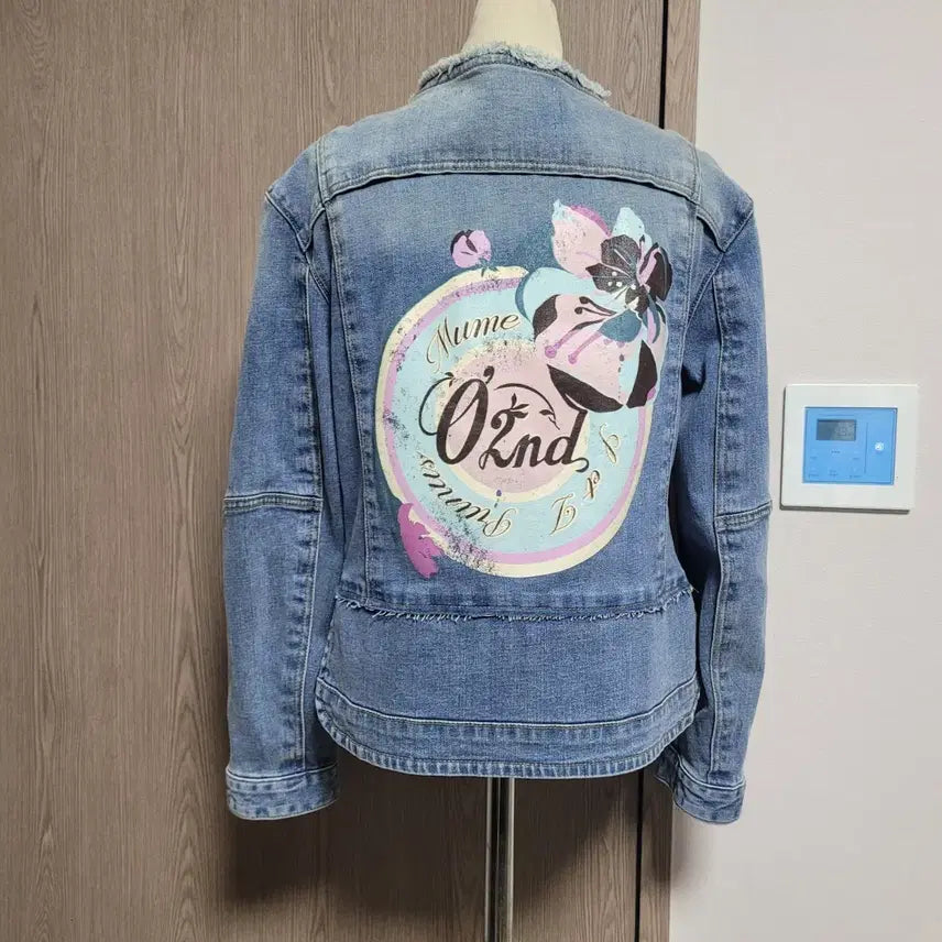 [BUNJANG] O'zsecOn Lovely Denim Jacket / 오즈세컨 러블리 청 데님 자켓 노카라