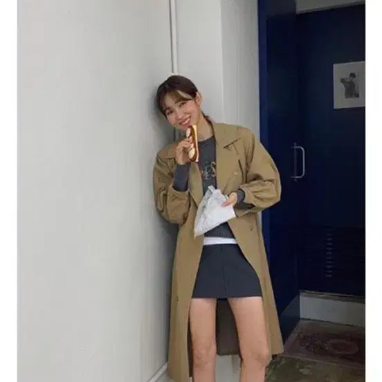 [BUNJANG] Acro Hooded Trench Coat / 아크로 후드 트렌치코트 판매합니다