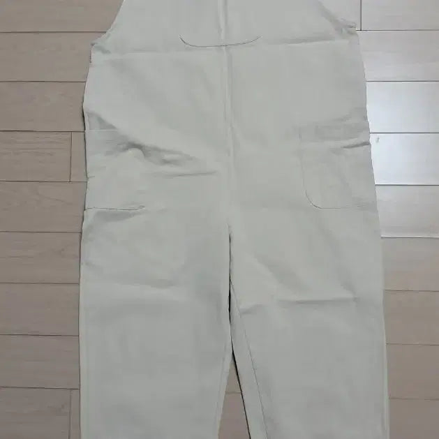 [BUNJANG] Ivory Overalls / 아이보리 멜빵 바지 오버롤