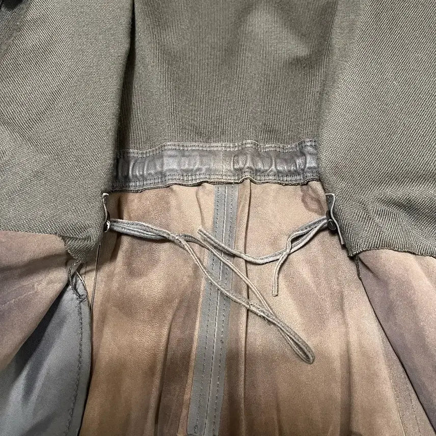 [BUNJANG] DECO High Neck Leather Jacket / [XS~S] DECO 하이넥 레더 여성 자켓