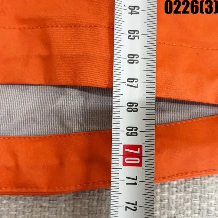 [BUNJANG] Beanpole Orange Hooded Windbreaker Jacket / 90 빈폴 오렌지색 후드 바람막이 자켓 0226(3)
