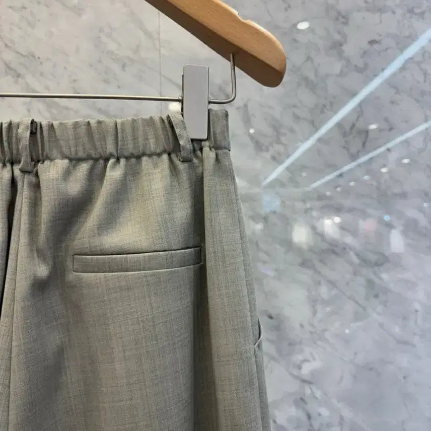 [BUNJANG] JS New York Style Wide-leg Trousers / js뉴욕스타일세일(셋트가능!)뒷밴딩 핀턱 와이드 통바지(핏완전예쁨)