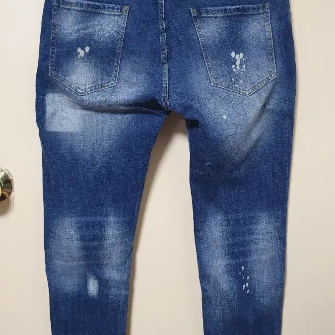 [BUNJANG] Dsquared2 Splatter Denim Jeans / Dsquared2 디스퀘어드 스플래터 데님 청바지