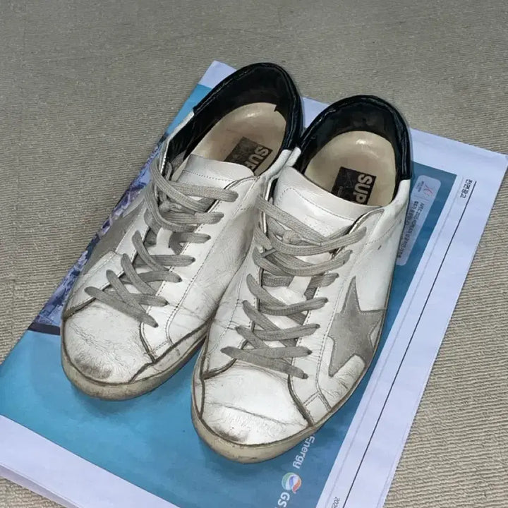 [BUNJANG] Golden Goose Superstar White Sneakers Size 41 / 골든구스 슈퍼스타 화이트 스니커즈 41