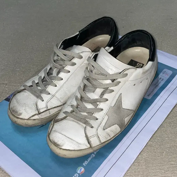 [BUNJANG] Golden Goose Superstar White Sneakers Size 41 / 골든구스 슈퍼스타 화이트 스니커즈 41