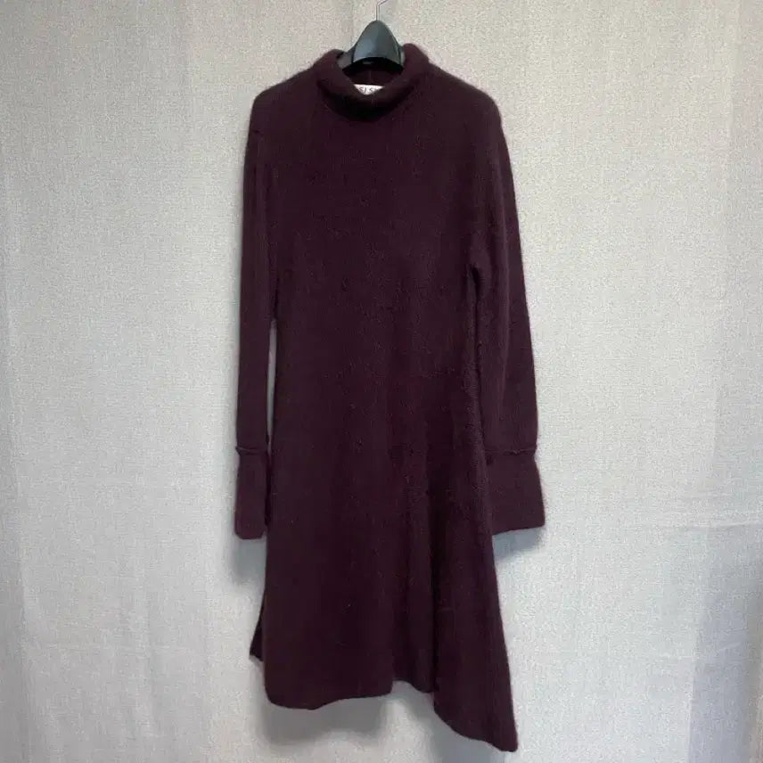 [BUNJANG] SJSJ Burgundy Angora Dress / [SJSJ] 버건디 앙고라 원피스 (55추천)