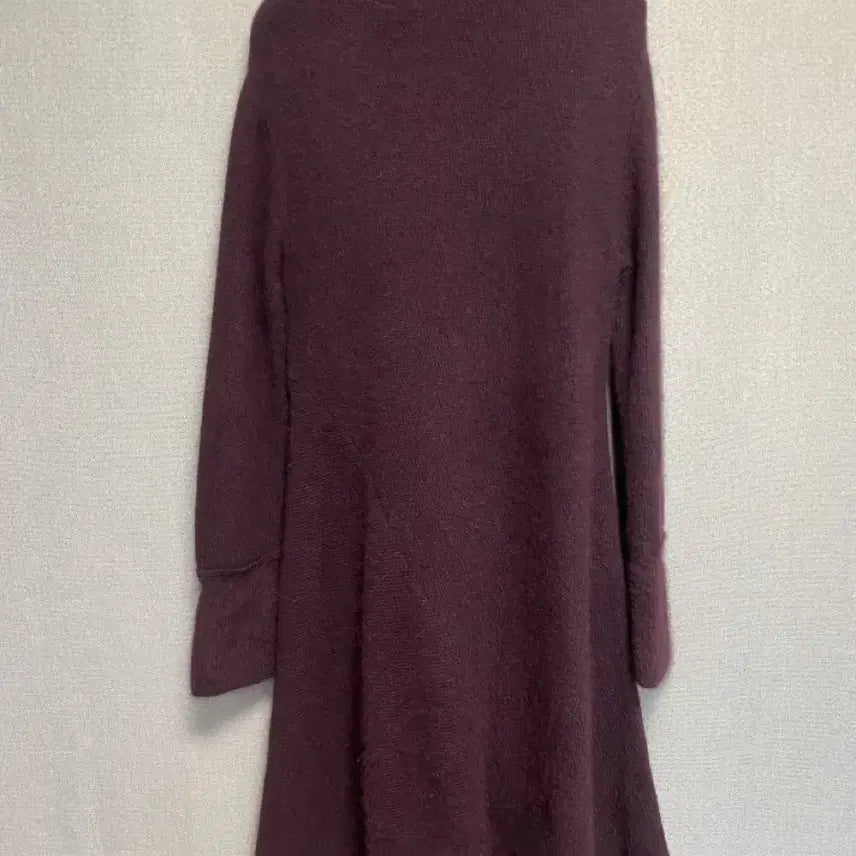 [BUNJANG] SJSJ Burgundy Angora Dress / [SJSJ] 버건디 앙고라 원피스 (55추천)