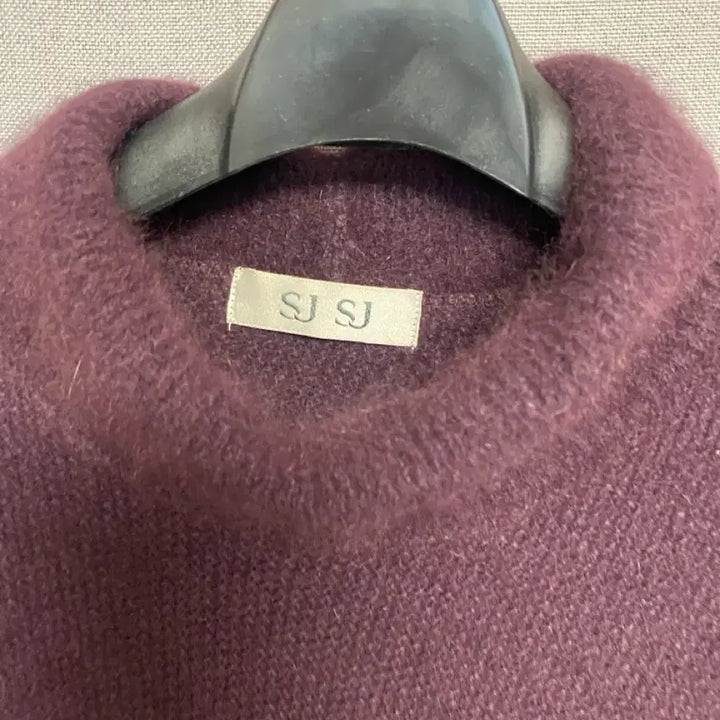 [BUNJANG] SJSJ Burgundy Angora Dress / [SJSJ] 버건디 앙고라 원피스 (55추천)
