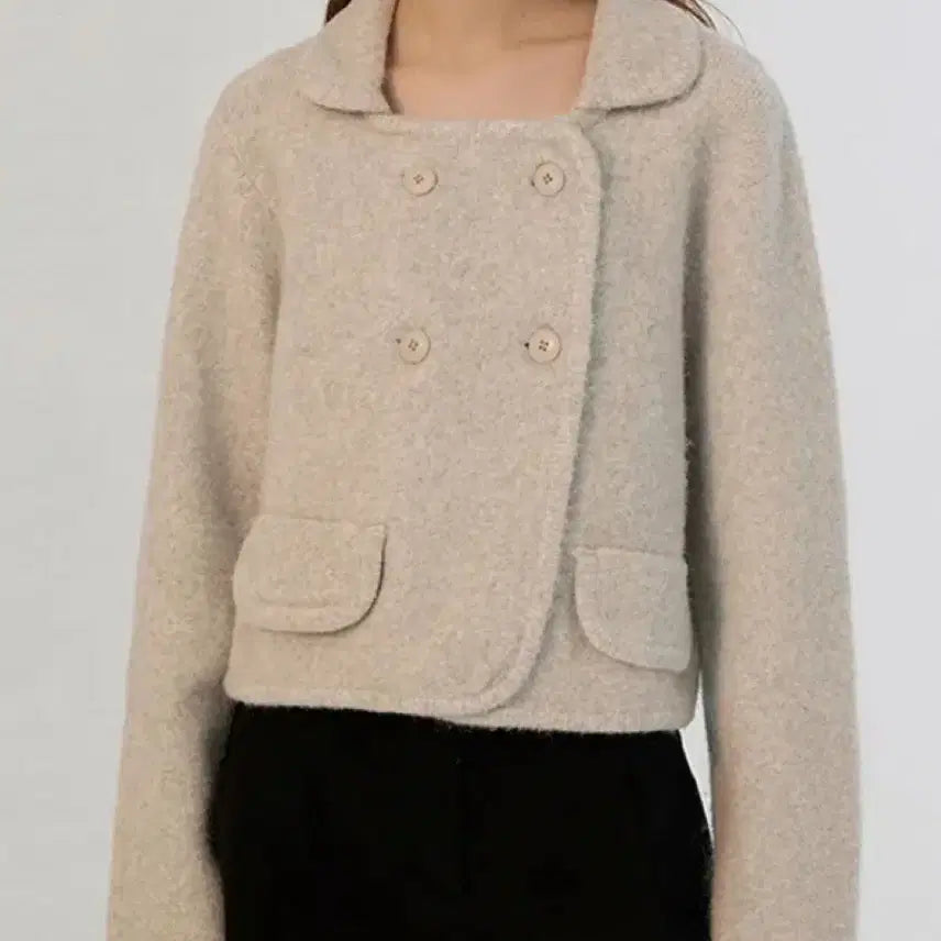 [BUNJANG] Somewhere Butter Double Knit Wool Jacket / 썸웨어버터 더블 니트 울 자켓