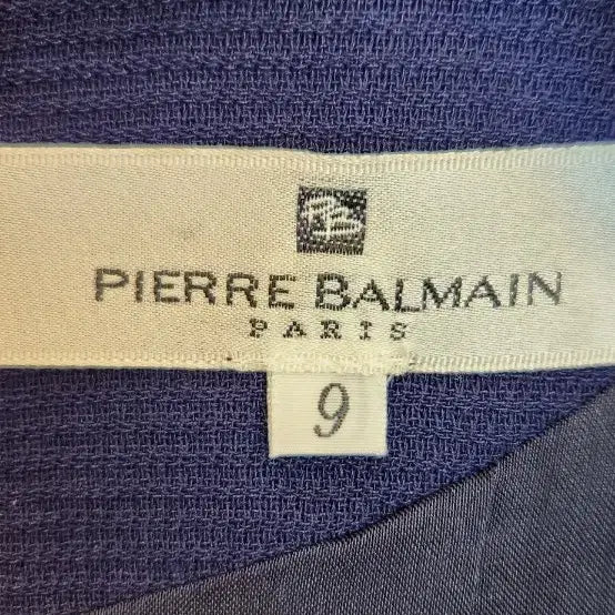 [BUNJANG] PIERRE BALMAIN Wool 100% Navy Dress (Size 66) / PIERRE BALMAIN 피에르발망 모 100% 원피스 (66)