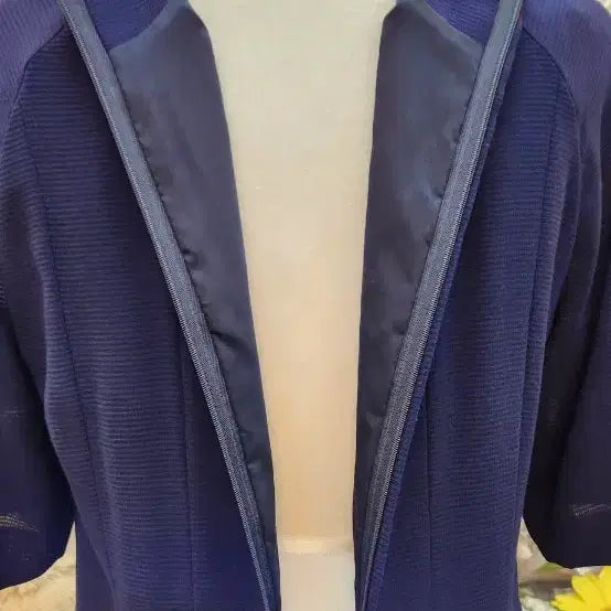 [BUNJANG] PIERRE BALMAIN Wool 100% Navy Dress (Size 66) / PIERRE BALMAIN 피에르발망 모 100% 원피스 (66)