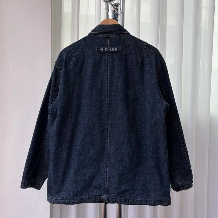 [BUNJANG] Lee 90s Flannel Lined Denim Chore Coat / [M-L]LEE 90s 리 플란넬 라이닝 데님 자켓 초어 코트