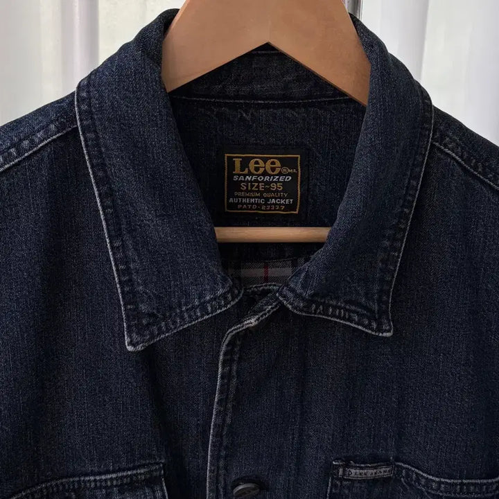 [BUNJANG] Lee 90s Flannel Lined Denim Chore Coat / [M-L]LEE 90s 리 플란넬 라이닝 데님 자켓 초어 코트