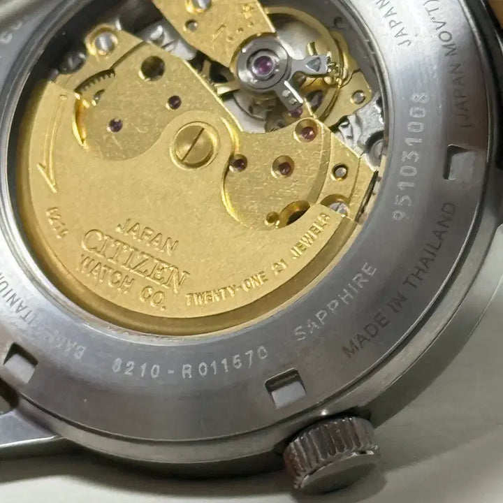 [BUNJANG] Citizen Titanium Automatic Mechanical Watch / 시티즌 자동 기계식 시계 / Titanium 티타늄 / 데일리 워치