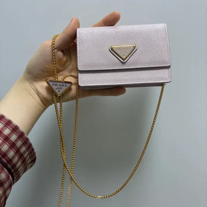 [BUNJANG] Prada Triangle Logo Chain Mini Bag / 프라다 삼각 로고 체인 미니백 판매해요