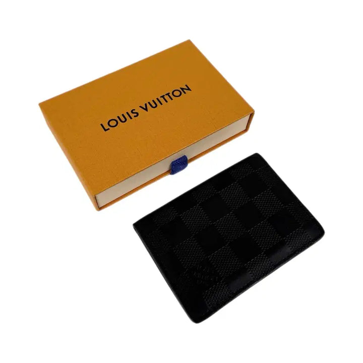 [BUNJANG] Louis Vuitton Damier Infini Pocket Organizer N63197 Card Holder / [정품] 루이비통 다미에 인피니 포켓 오가나이저 카드지갑 N63197