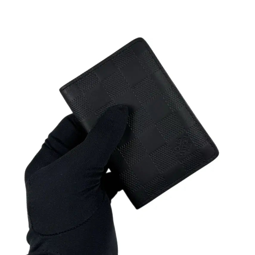 [BUNJANG] Louis Vuitton Damier Infini Pocket Organizer N63197 Card Holder / [정품] 루이비통 다미에 인피니 포켓 오가나이저 카드지갑 N63197