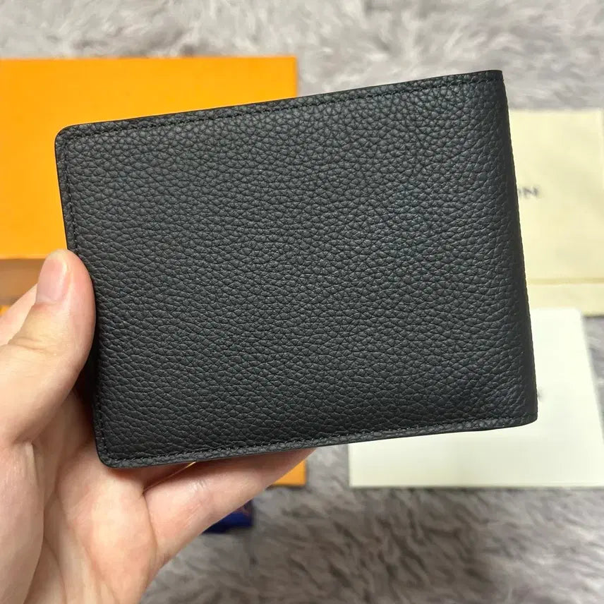 [BUNJANG] Louis Vuitton Aerogram Multiple Wallet Black / [풀구성] 루이비통 에어로그램 멀티플 월릿 반지갑 블랙