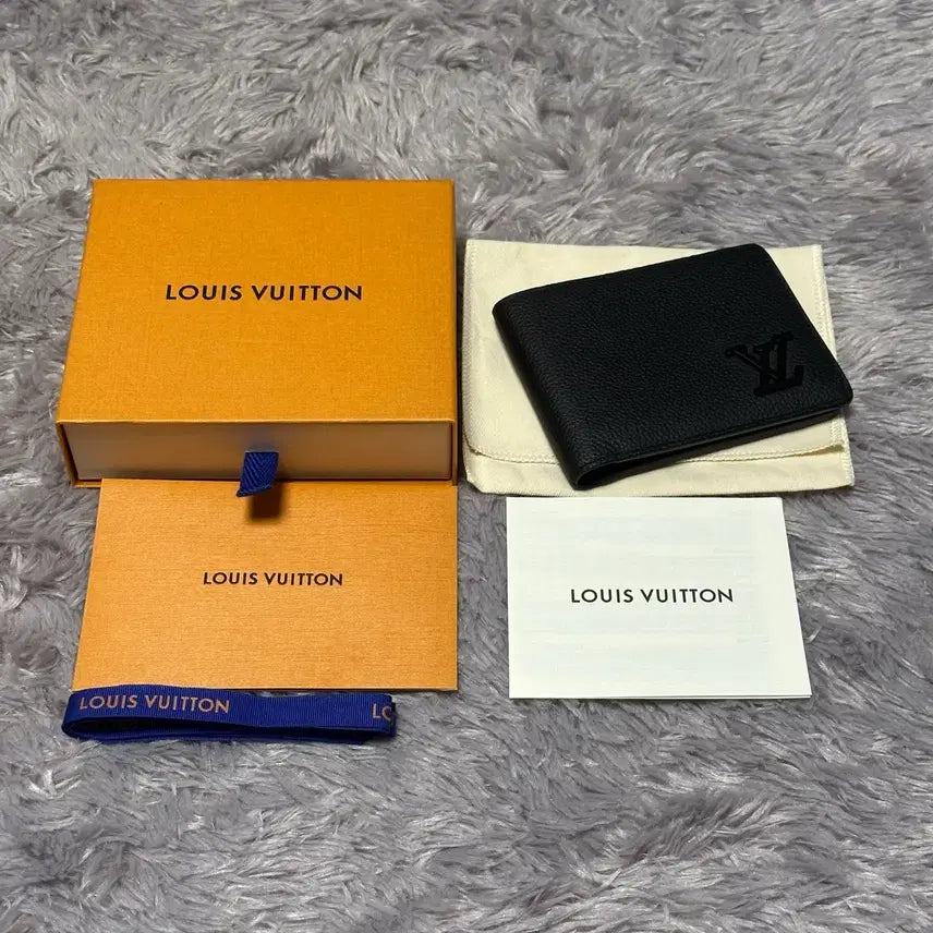 [BUNJANG] Louis Vuitton Aerogram Multiple Wallet Black / [풀구성] 루이비통 에어로그램 멀티플 월릿 반지갑 블랙