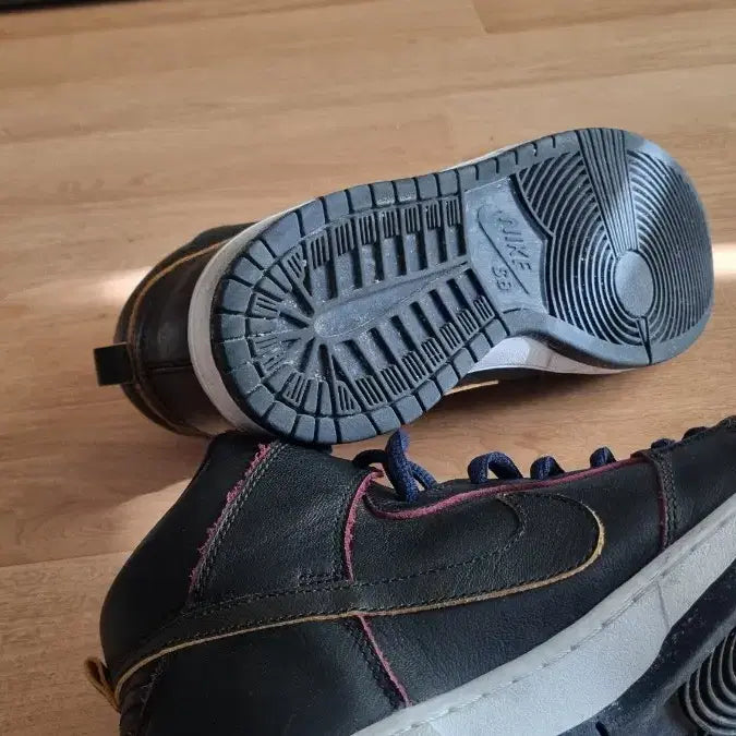 [BUNJANG] Nike High-Top Sneakers (Black/Navy) - Size 290 / 나이키 하이탑 스니커즈 블랙/네이비290