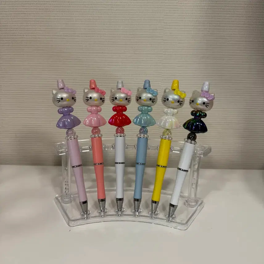 [BUNJANG] Hello Kitty Custom Ballpoint Pen Set / [새상품]키티 OPS 수제 볼펜/6종