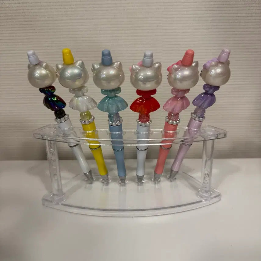 [BUNJANG] Hello Kitty Custom Ballpoint Pen Set / [새상품]키티 OPS 수제 볼펜/6종