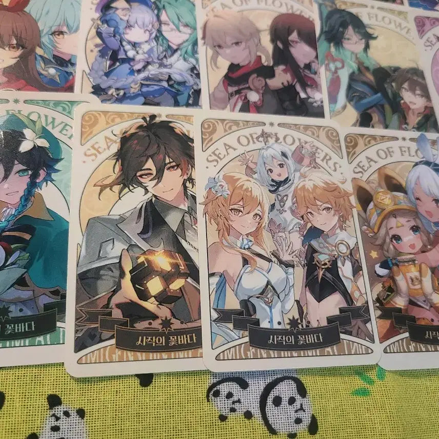 [BUNJANG] Genshin Impact Trading Card / 원신 트레카 양도합니다.