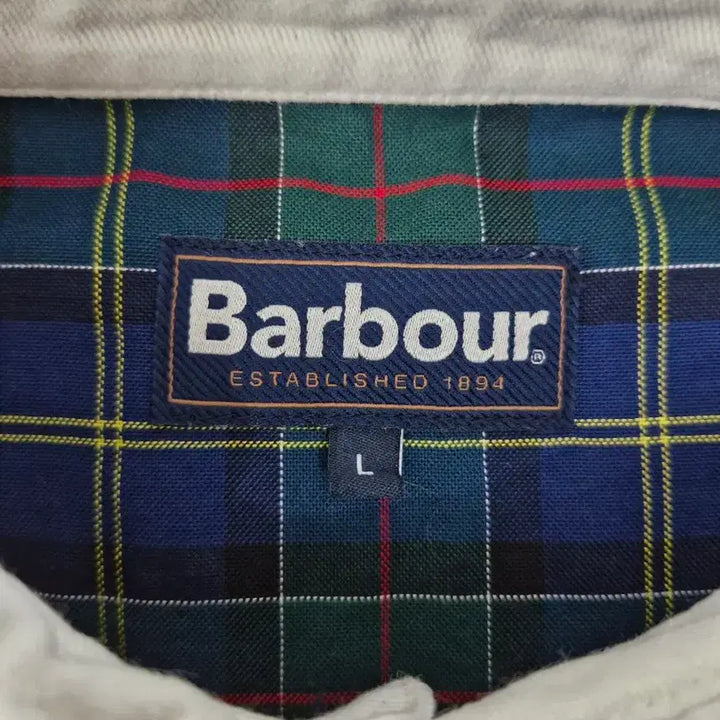 [BUNJANG] Borbour Hollywell Striped Polo Shirt / Borbour 바버 Hollywell 스트라이프 폴로셔츠